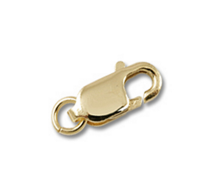 MOSQUETON SUPER LIGERO CON ASA Nº 1 (4 X 10 mm)