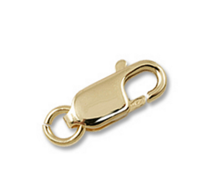 MOSQUETON SUPER LIGERO CON ASA Nº 2 (4 X 12 mm)