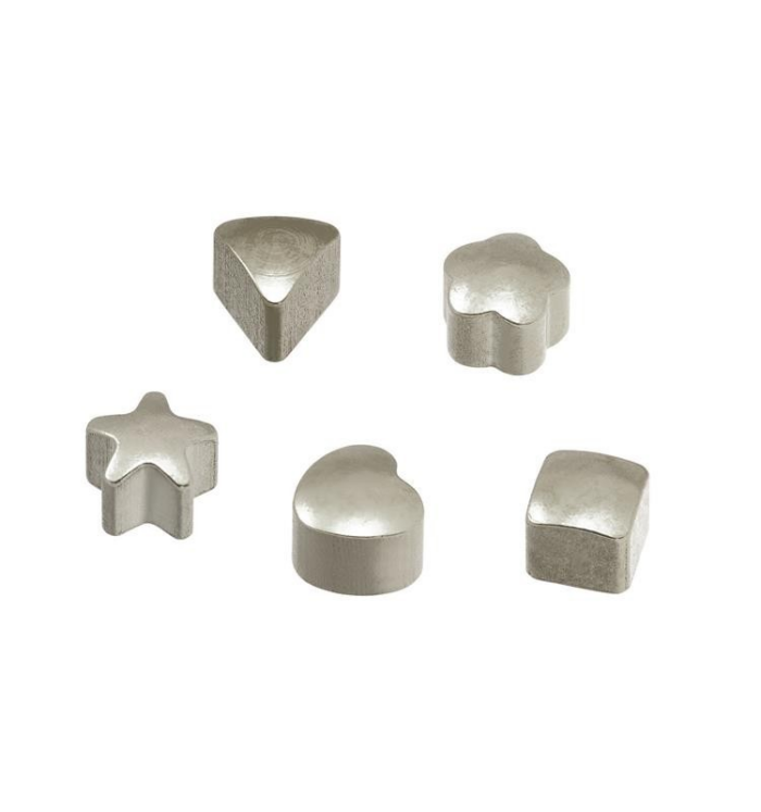 PENDIENTES ACERO FORMAS SURTIDAS