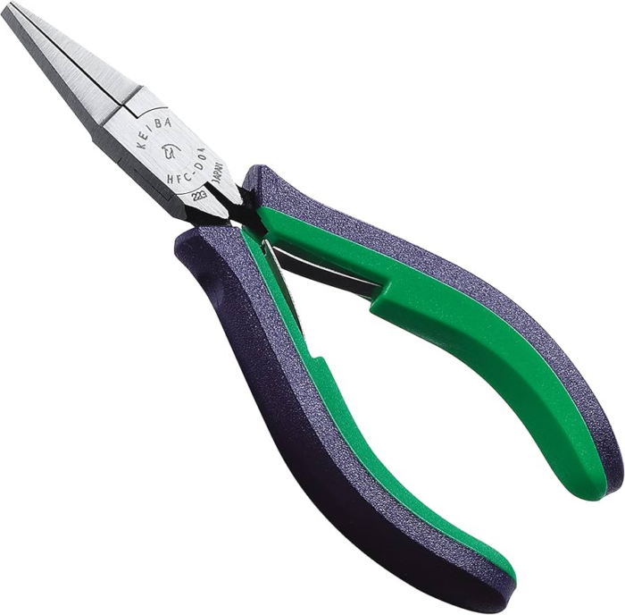 ALICATE ACERO VANADIO  120 mm BOCA PLANA LISA 4 mm