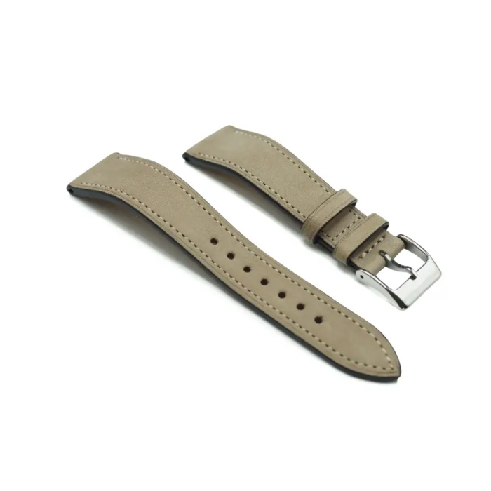 CORREA PIEL PLANA CLASSIC PULL BEIGE COSTA 22 mm